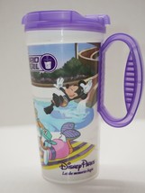 Disney Parks Rapid Fill Whirley USA Refill Mug Cup Purple Lid Travel Poolside - £7.98 GBP