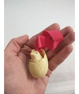 RAZZA Hatching Baby Chick Vintage Egg French Resin Pendant - $25.06