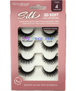 CHERRY BLOSSOM SILK 3D SOFT LASH GLAMOUR & VOLUME VALUE PACK  #72201 4PAIRS - $4.29