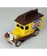 Vintage Golden Wheel Pepsi Cola Delivery Truck Yellow Die Cast - £3.98 GBP