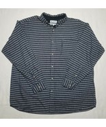 Columbia XXL Shirt Button Front Great Color 100% Cotton Flannel - $28.51 CAD