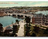 Rochester Bridge and River Medway United Kingdom DB Postcard U25 - $5.89