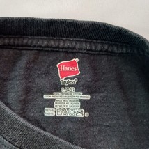 Hanes Vegas Golden Knight Men's Black Pre-Shrunk Cotton Graphic T-Shirt Size L image 3