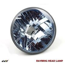 RAYBRIG Chrome Round Headlight Lamp Fit Land Cruiser 20 40 60 70 Series DHL - £155.29 GBP