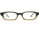 Oliver Peoples Eyeglasses Frames Zuko 8108 Brown Clear Rectangular 50-19... - $93.52
