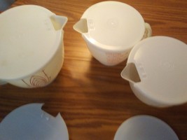 vintage Tupperware mix n stor or mix n pour pitchers - £9.70 GBP