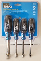 NEW! Ideal 4-Piece Magnetic Nut Driver Set: 1/4&quot; 5/16&quot; 3/8&quot; 9/16&quot;  35-1296 - $19.00