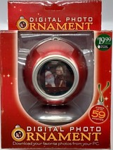 Digital Photo Ornament, 59 Photo Capacity, Red - £11.97 GBP