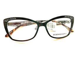 BCBG MAXAZRIA Eyeglasses Beatriz Black Cat-Eye FULL 53-15-140 (Chipped) - $29.70