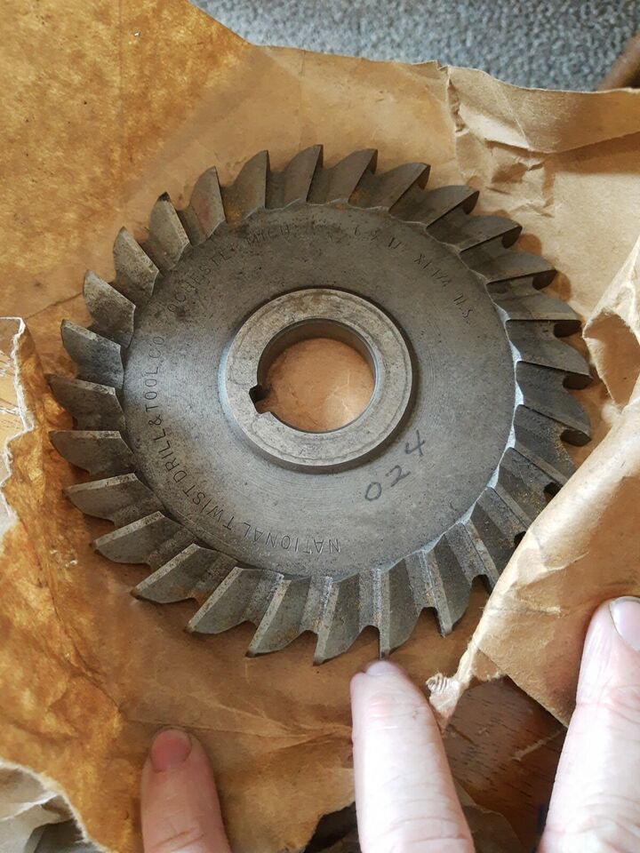 NICE National Twist Milling Cutter Side Slot 26 T / 6&quot; OD x 1/2&quot; x 1-1/4... - $26.59
