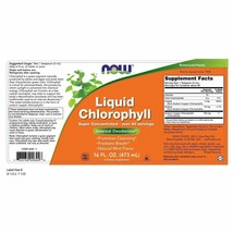 Now Foods, Chlorophyll Mint, 16 Fl Oz - £17.90 GBP