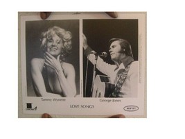 Tammy Wynette And George Jones Press Kit Photo - £21.20 GBP