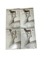 Lane Bryant Silky Sheer Control Top Pantyhose Lot of 4 Black Beige Off W... - $53.81 CAD