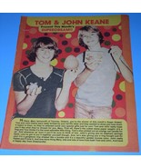 Tom &amp; John Keane 16 Magazine Photo Clipping Vintage 1978 - $26.27 CAD