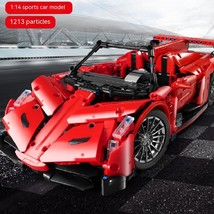 Plastic Building Blocks Simulation Assembling Puzzle Sports Car Racing M... - $110.39