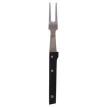 Vernco Meat Fork Serving Vtg Black Angus Hi Cv Stainless Steel Japan Hand Honed  - £14.97 GBP