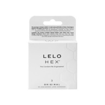 LELO HEX Original Lubricated Latex Condoms 3-Pack - £15.77 GBP