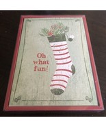 Oh What Fun Country Side Holiday Cards 20 Cards/21 Envelopes - $9.90