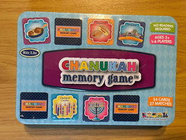 Chanukah Memory Game In Tin Rite Lite Jewish Holiday Hanukkah Family Ages 3+ - $14.95