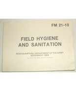 US Army Field Manual FM 21-10 Field Hygiene &amp; Santitation Nov. 1988 - €12,96 EUR