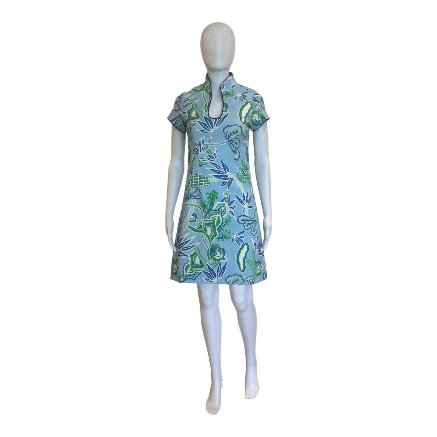 Ck Bradley womens aya mini dress in WINIFRED SKY - size S