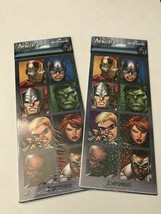 Hallmark Avengers Assemble Holographic Stickers 2 Sheets NEW - $1.98