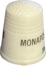 Monarch Ranges &amp; Heaters, Beaver Dam, Wisconsin Collectible plastic Thimble - £9.43 GBP