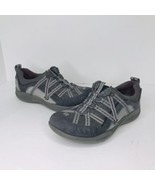 Clarks Wave Casual Lace Up Shoes Sneakers Size 8.5 Women’s Gray Silver L... - £23.75 GBP