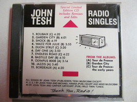 John Tesh Promo Cd W/REMIXES &amp; Edits Tour De Force Early Years Garden City Rare! - £11.59 GBP