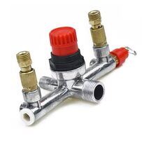 Air Compressor PART Switch Bracket Pressure Safety Manifold Valve Pump - $13.36