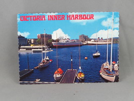Vintage Postcard - Victoria Canada Inner Harbour - Wright Everytime - $15.00