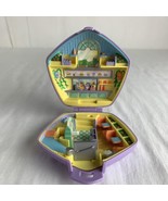 1992 Vintage Polly Pocket Bluebird FAST FOOD RESTAURANT DINER COMPACT No... - £25.56 GBP