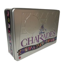 Disney Charades Game 3 Stage Family Fun With Musical Timer In Tin Box Tested - $24.59