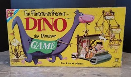 1961 The Flintstones Present Dino the Dinosaur Board Game, Board & Box Only - $9.90