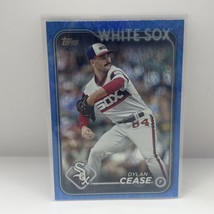 2024 Topps Series 1 Baseball Dylan Cease #40 Blue Foilboard #&#39;d /999 White Sox - £3.68 GBP