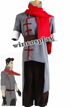 Avatar The Legend of Korra Firebender Mako Outfit Halloween Cosplay Costume - £56.89 GBP