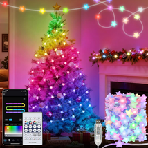 Smart Star Fairy Lights Plug In, 33Ft 16 Million Color Changing String L... - $20.27 CAD