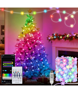 Smart Star Fairy Lights Plug In, 33Ft 16 Million Color Changing String L... - $20.27 CAD