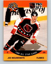 1990-91 Pro Set #344 Joe Nieuwendyk NM-MT Flames AS ID:43186 - £1.32 GBP