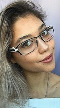 New Mikli by ALAIN MIKLI ML3901 55mm Black White Women&#39;s Eyeglasses Frame - $69.99