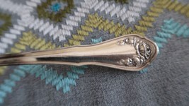 Antique Reliance Plate Silver Plate Casserole Spoon 8.75&quot; Rose - £15.64 GBP