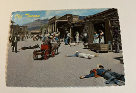 Postcard Old Tucson Ariz. Reenactment of Battle 1976 Posted Chrome  - £5.27 GBP