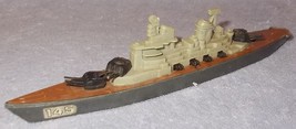 Vintage Diecast Tootsie Toy Tootsietoy Navy Battleship  No 145 USA   - £9.46 GBP