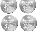 Panasonic Battery CR1632 3V 3 Volt Lithium YyBqz Coin Size Battery, (4 B... - £5.20 GBP+