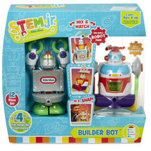 NEW Little Tikes Stem Jr. Builder Bot 12-Piece Set Hands-On Educational Kids Toy - £12.58 GBP