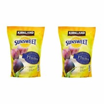 2 PACK KIRKLAND SIGNATURE SUNSWEET WHOLE DRIED PLUMS, 3.5 LBS - $42.57