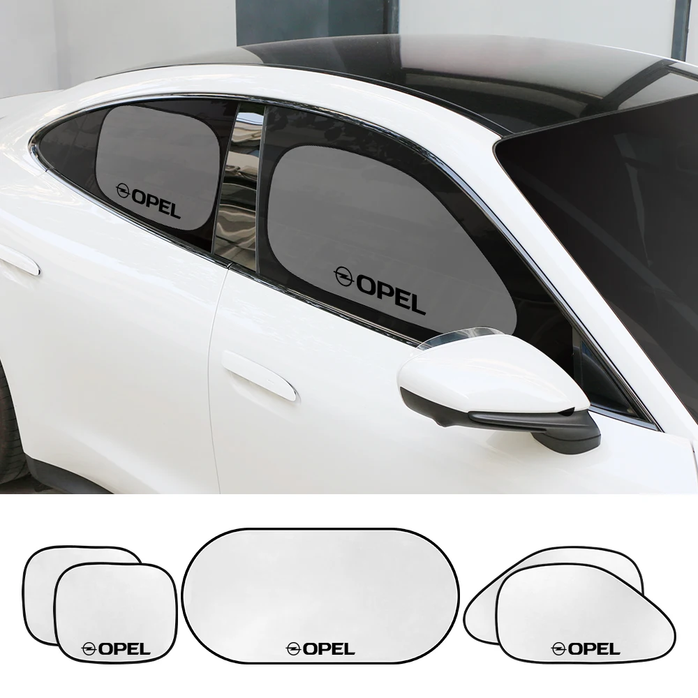 5PCS/Set Car Window Sunshade Cover Parasol UV Visor Car Accessories For Opel - £13.50 GBP+