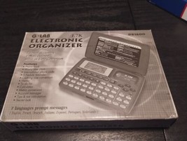 G-Lab Electronic Organizer DB1610 w/ Box and Instructions New VTG - £10.72 GBP