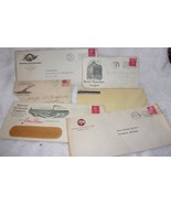 Vintage 6 Envelopes From 1894 1919, 1929,1930,1955 - $6.84 CAD