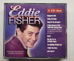 Eddie Fisher 36 All-Time Greatest Hits (CD, 2000, 3 Disc Set) UK Import - £14.07 GBP